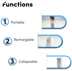Aroma Travel Blender: 7oz rechargable USB powered | AMX-001