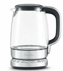Breville Kettle |BKE830CLR| 1.7L, variable temperature with crystal clear Schott glass "the IQ Kettle™ Pure"