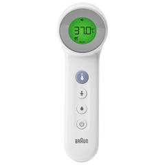 Braun Forehead Thermometer No Touch, incl 2x AA batt | BNT400CA