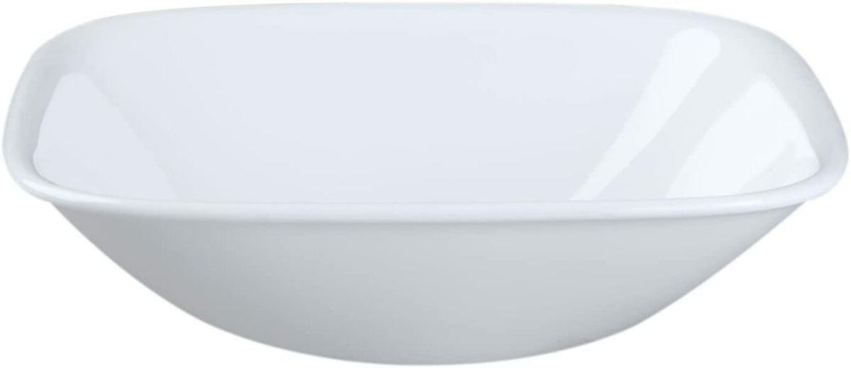 Corelle Square Pure White |1075554| Soup/Dessert bowl, 10-oz