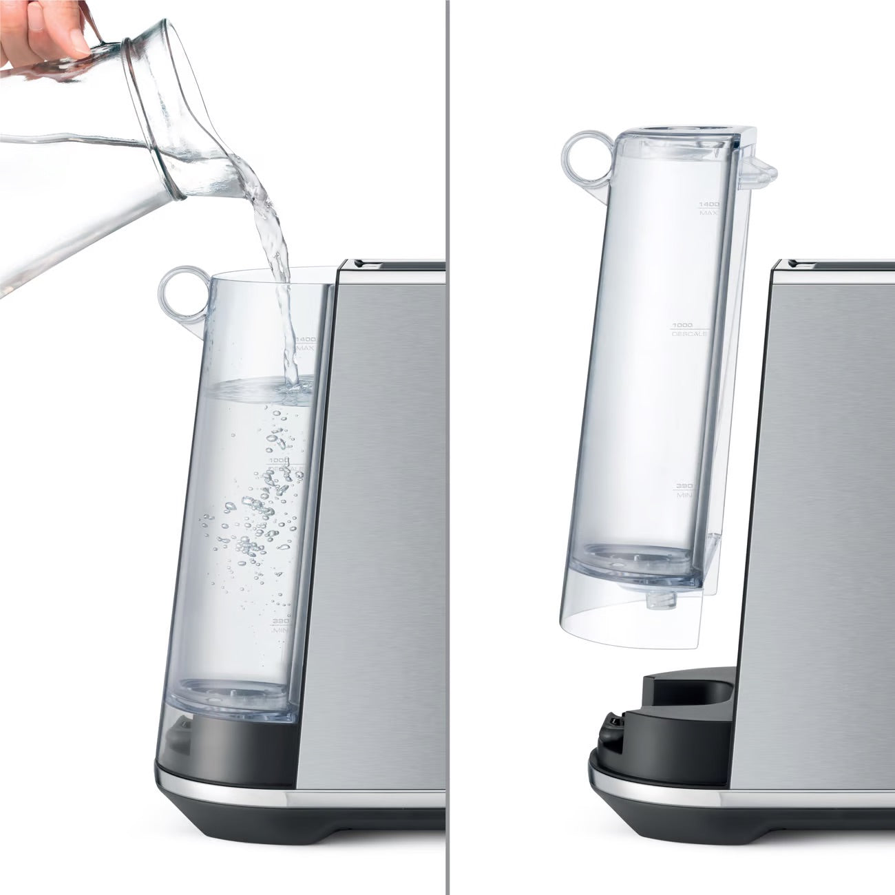 Breville The BAMBINO Espresso Maker: 1560W , brushed s/s | BES450BSS