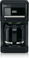 Braun Coffee Maker 12 cup programable, black | KF-7000BK