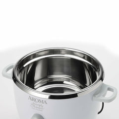 Aroma Rice Cooker |ARC753SG| 3 Cup with stainless steel inner pot