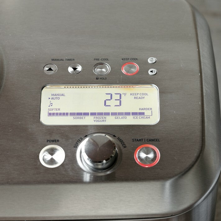 Breville Ice Cream Maker |BCI600BSS| 1.5-quart, with compressor