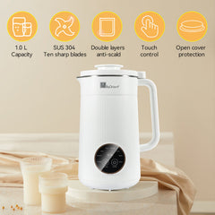 ByOrient Soymilk Maker: 1.0L, 8 functions | BO-MSM01