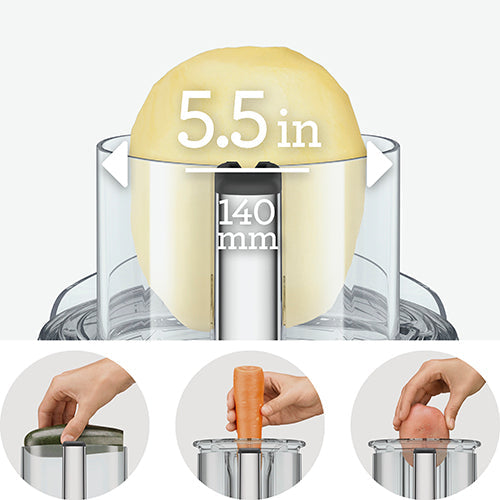 Breville The SOUS CHEF 16 Food Processor | BFP810BSS | 16-cup + 2.5-cup Mini Bowl, 1450W, Brushed Stainless Steel